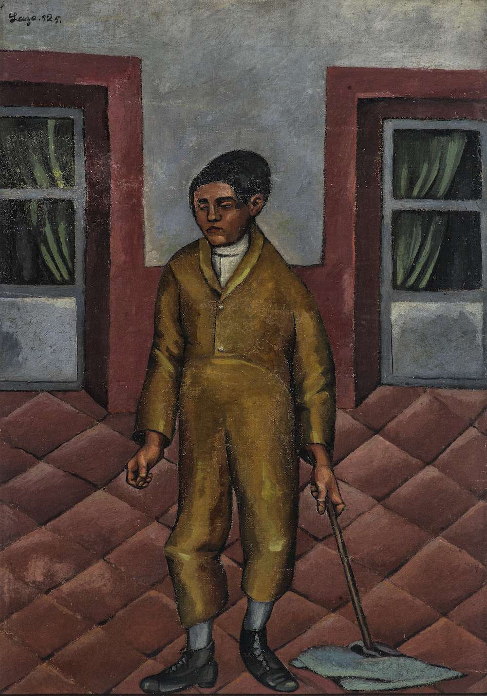 El criadito, óleo de Agustín Lazo 1925