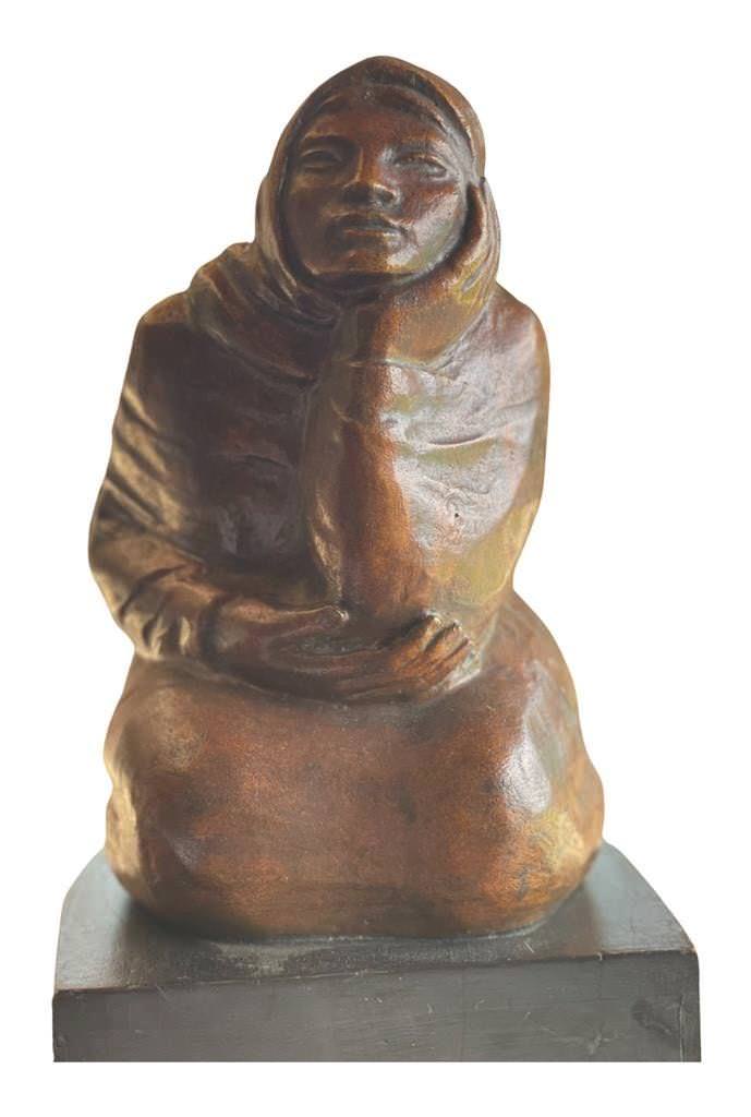 Mujer, obra de Ceferino Colinas (s.f.)