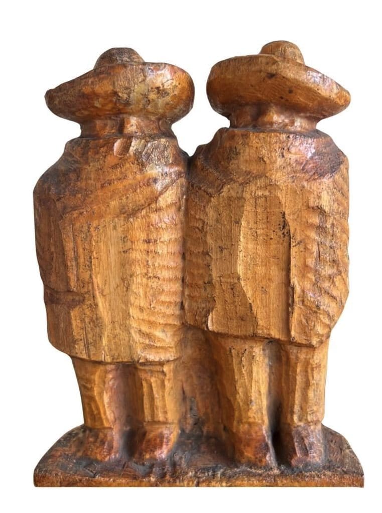 Compadres, obra de Mardonio Magaña (s.f.)