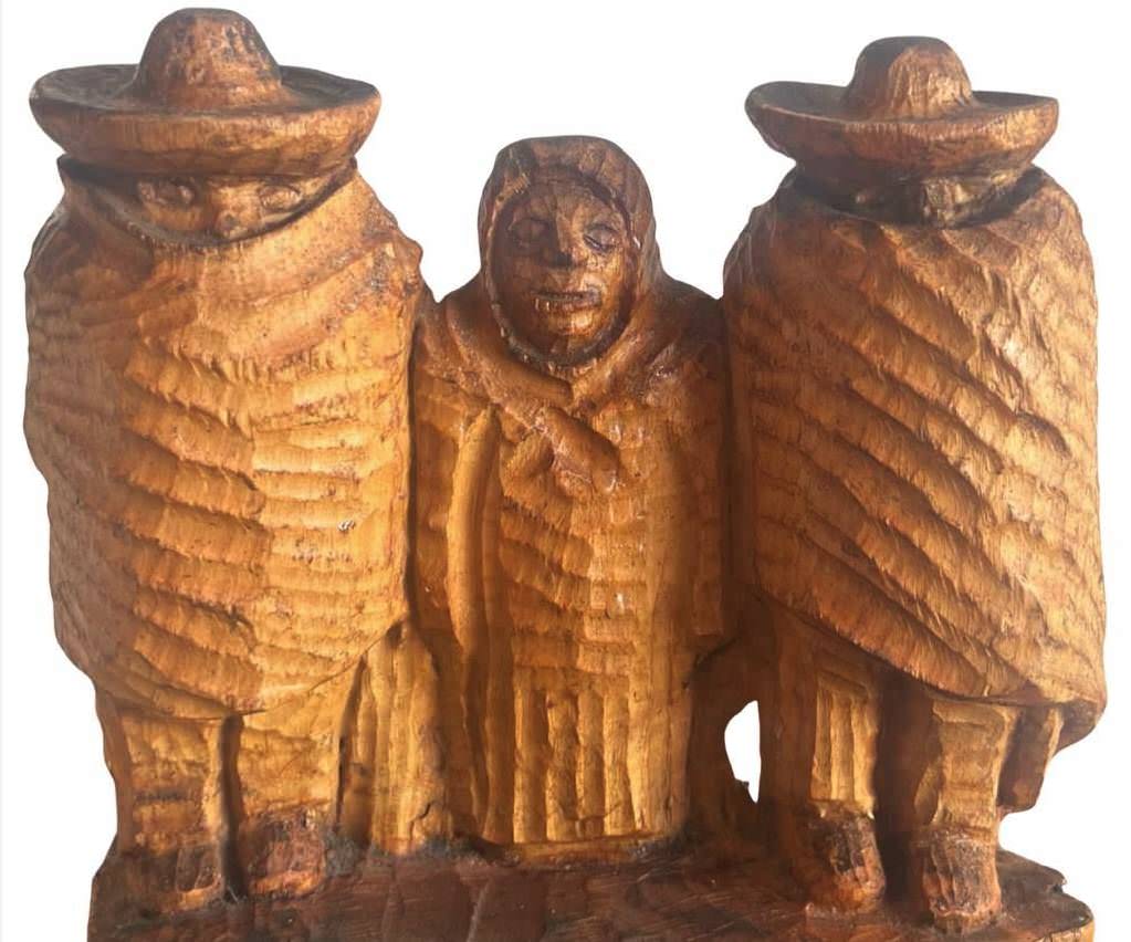 Compadres II, obra de Mardonio Magaña (s.f.)
