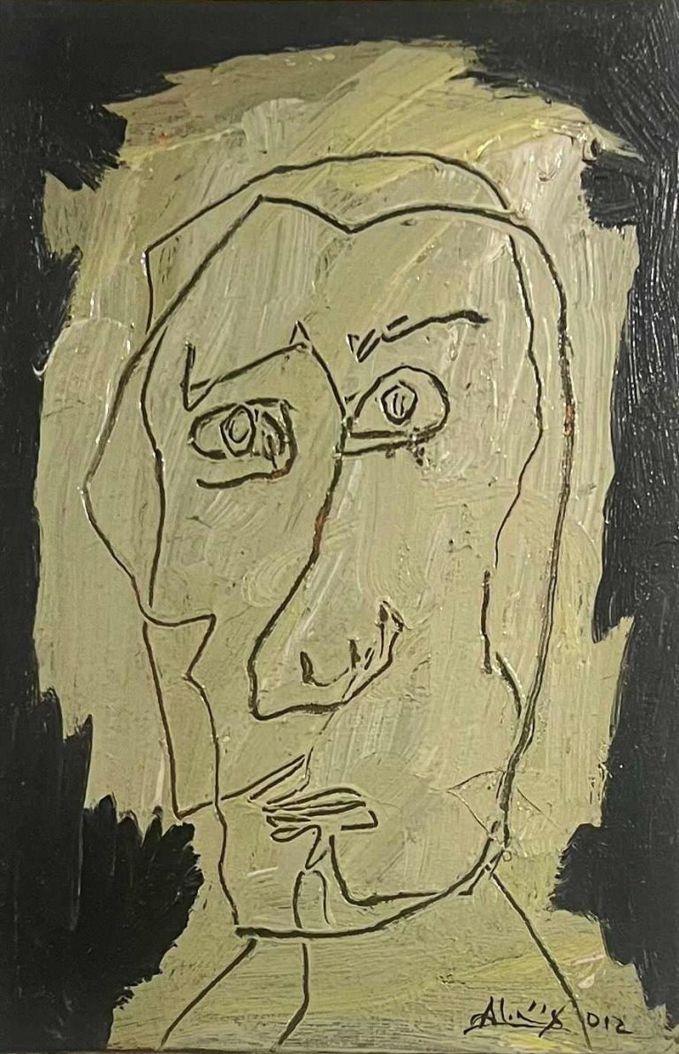 Serie corta de la existencia y el hombre, obra de Alejandro Santiago (2012)