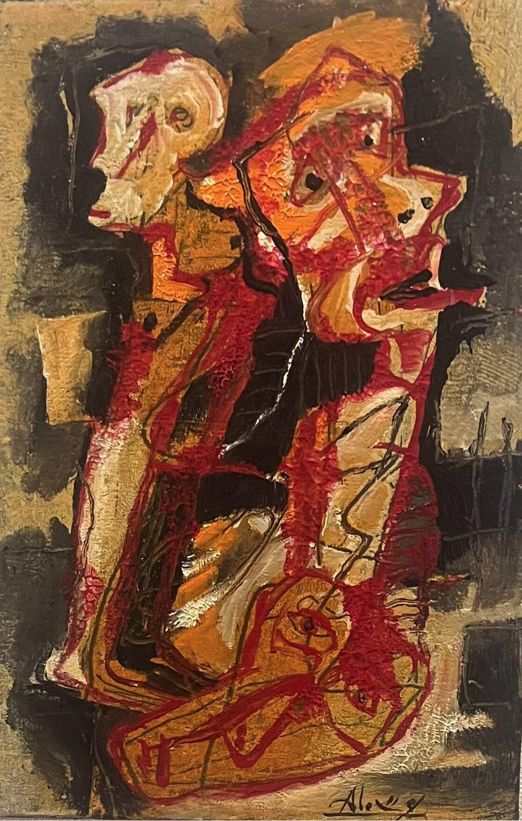 Serie corta de la existencia y el hombre, obra de Alejandro Santiago (2012)
