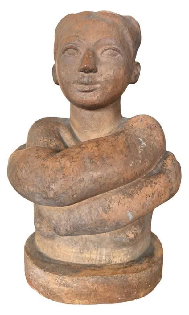 Busto de Mujer, obra de Alberto De la Vega (1945)