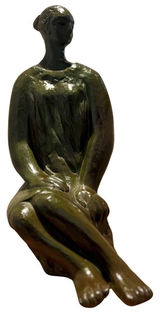 Mujer de lado, obra de Alfredo Zalce (s.f.)