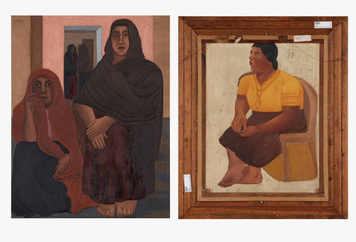 Mujeres, obra de Manuel Rodríguez Lozano (1896-1971)