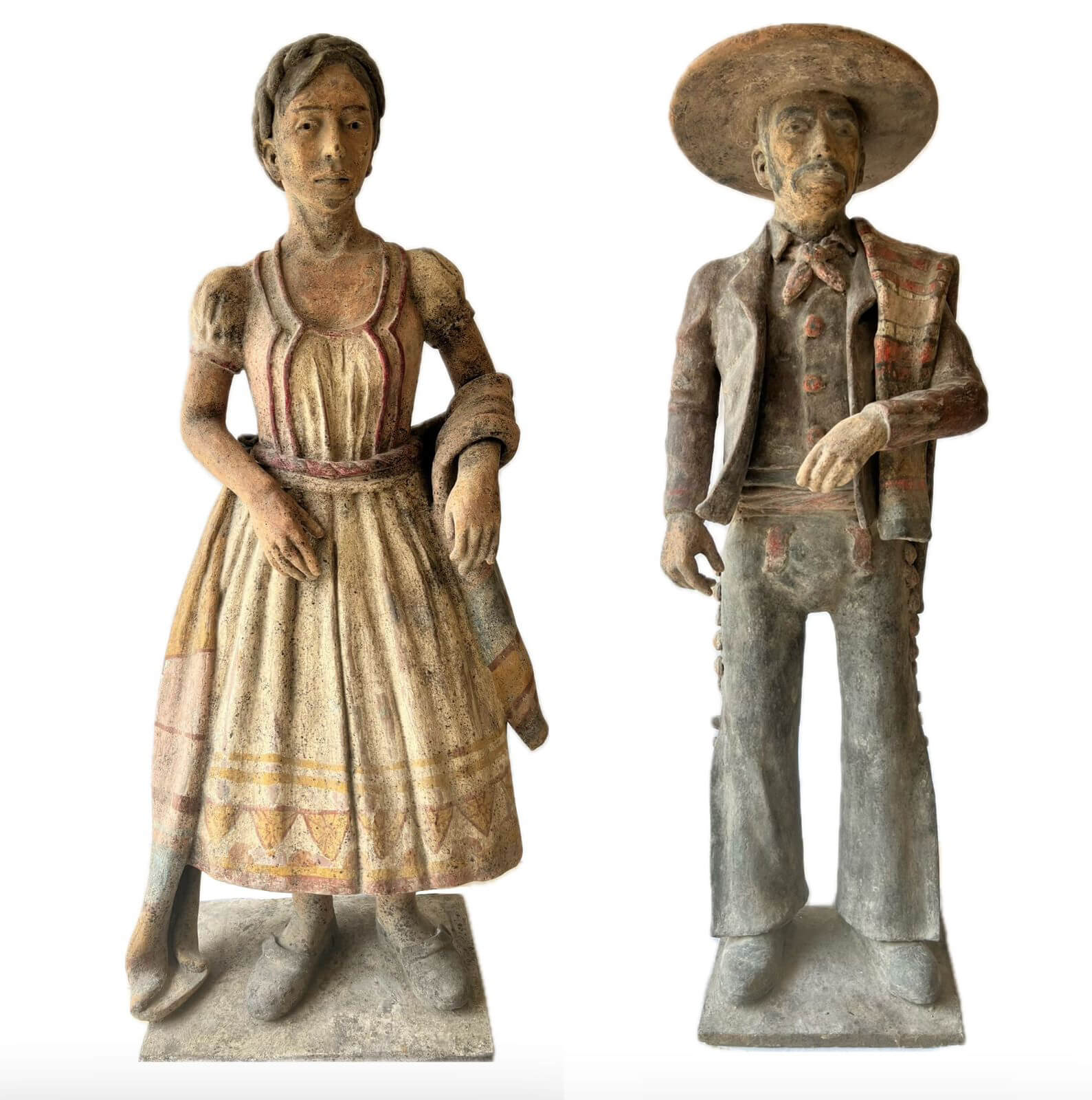 Par de Chinacos, obra de Anónimo (S.XIX)