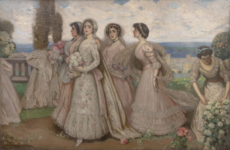 La primavera, obra de Alfredo Ramos Martínez (1905)