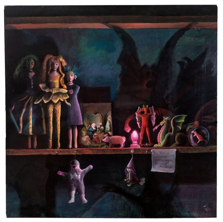 A la escena (Muñecas), obra de Elena Climent (1970-1980)