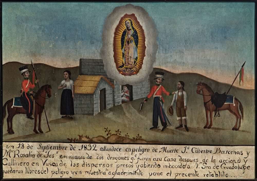 Exvoto Mexicano, obra de Anónimo (1832)