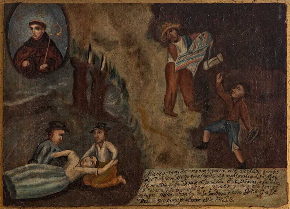 Exvoto Mexicano 2, obra de Anónimo (s.f.)