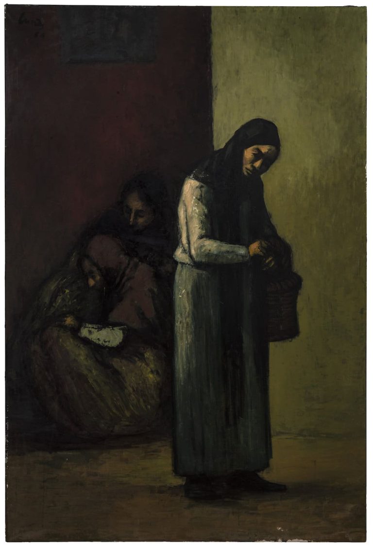 Mujer anciana, obra de Antonio Rodríguez Luna (Luna/ 55)