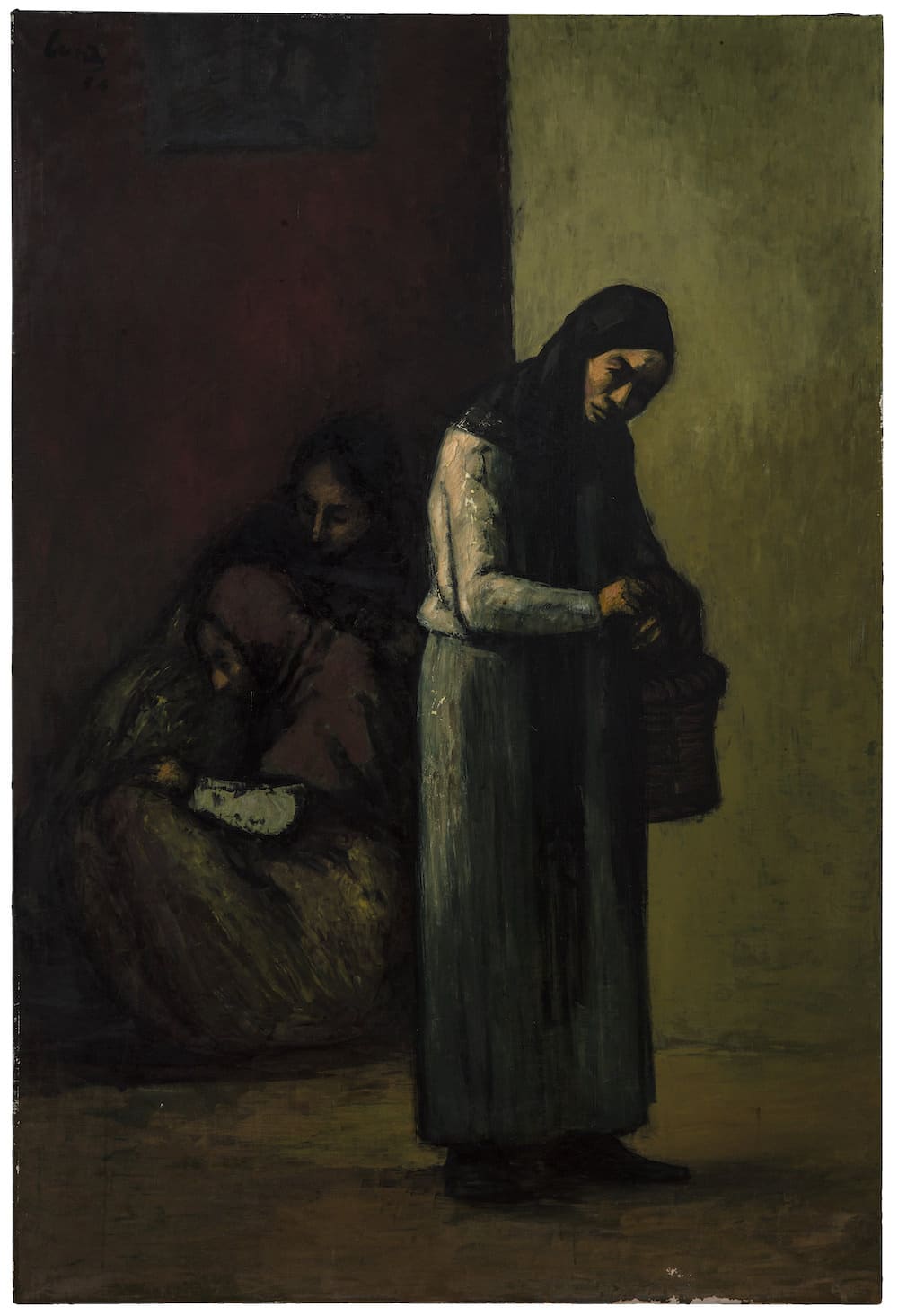 Mujer anciana, obra de Antonio Rodríguez Luna (Luna/ 55)