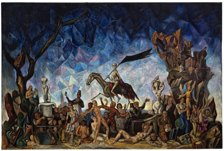 Así es la vida, el triunfo de la muerte, obra de Roberto Montenegro (1942)