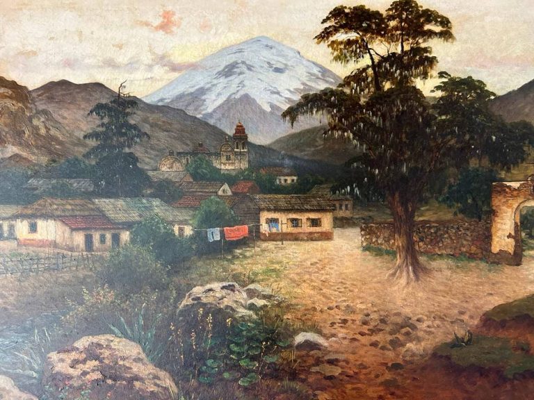 Pico de Orizaba, obra de August Löhr (S.F.)