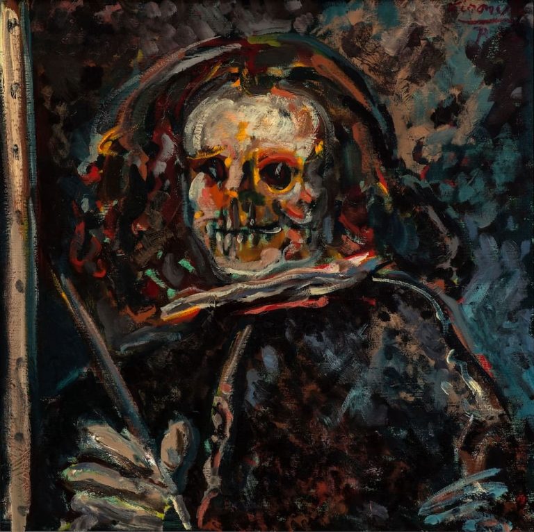 Autorretrato ( a la Velázquez), obra de Alberto Gironella (1976)