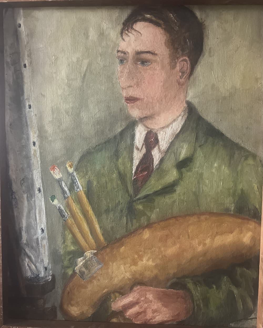 Autorretrato, obra de Arnold Belkin (Siglo XX)