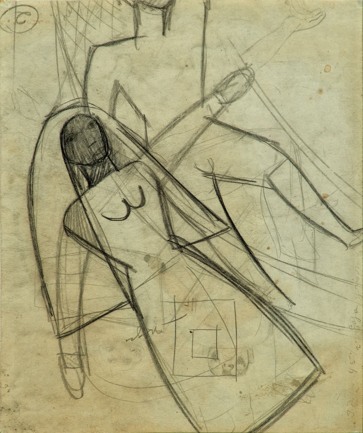 Boceto, obra de Carlos Orozco Romero (1922)
