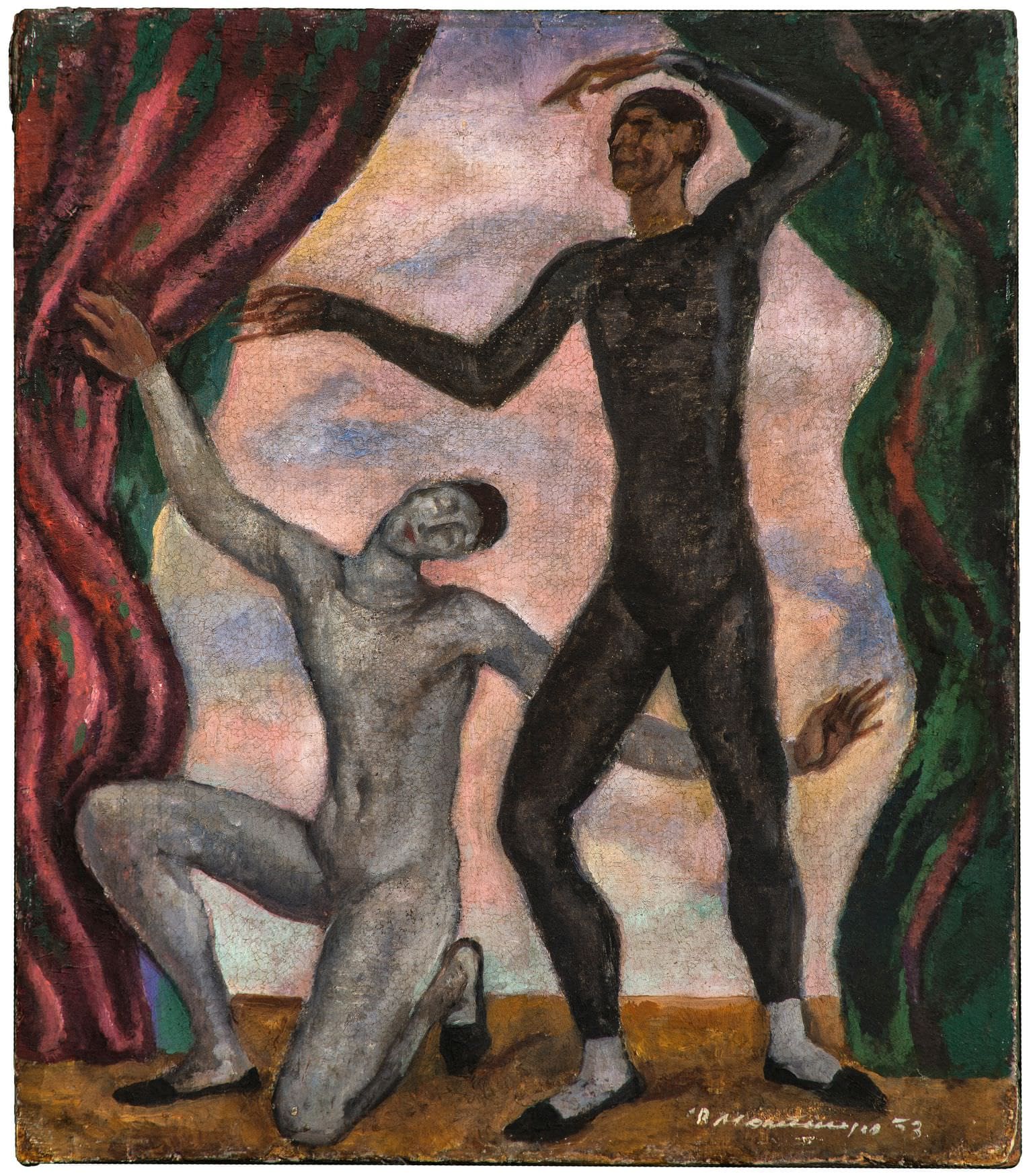 Bufones, obra de Roberto Montenegro (1953)