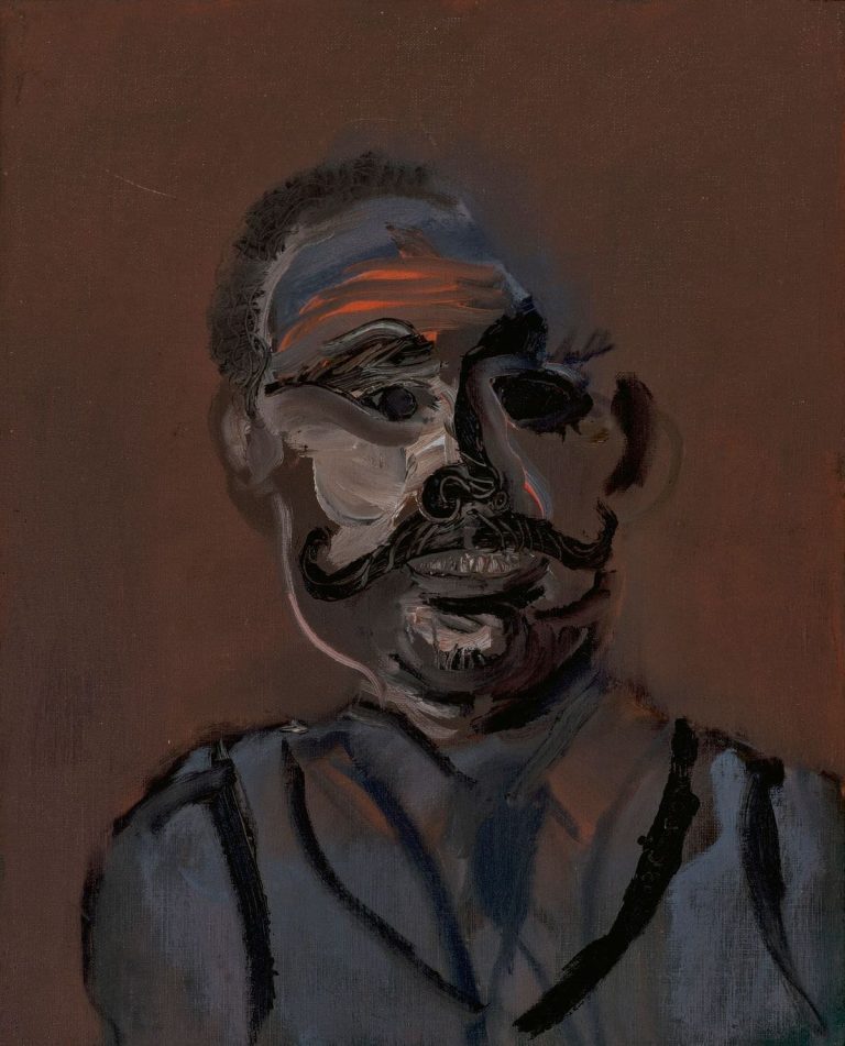 Cabeza, obra de Rafael Coronel (s.f)