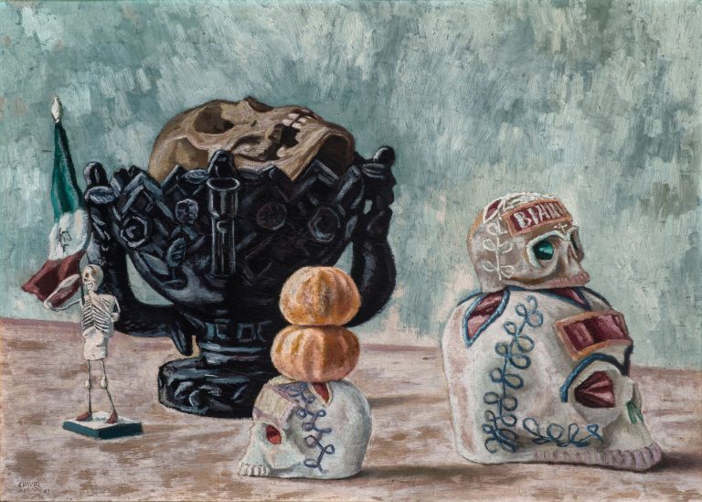 Calaveras de azúcar, obra de José Chávez Morado (1947)