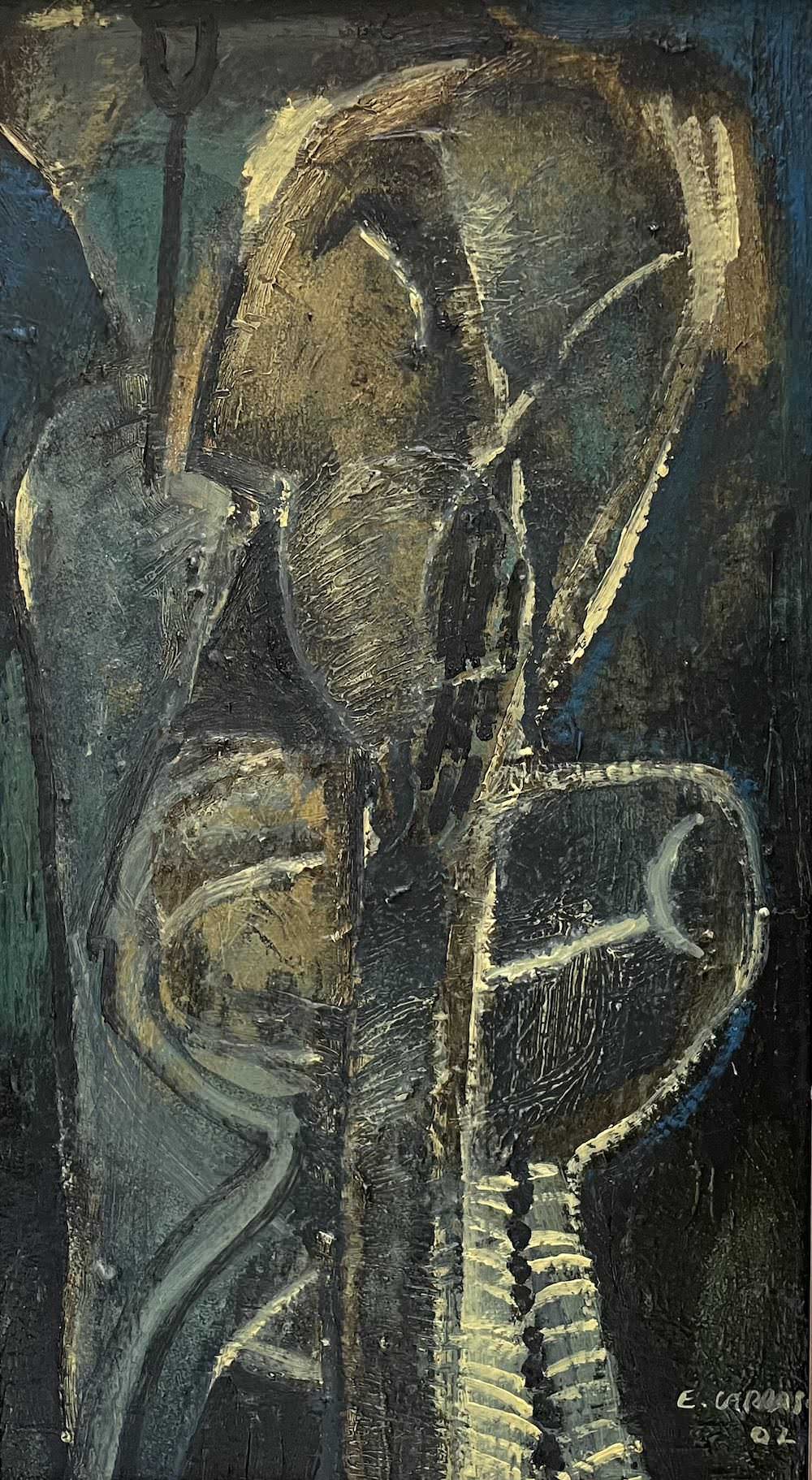 Mujer, obra de Emilio Carrasco (2001)