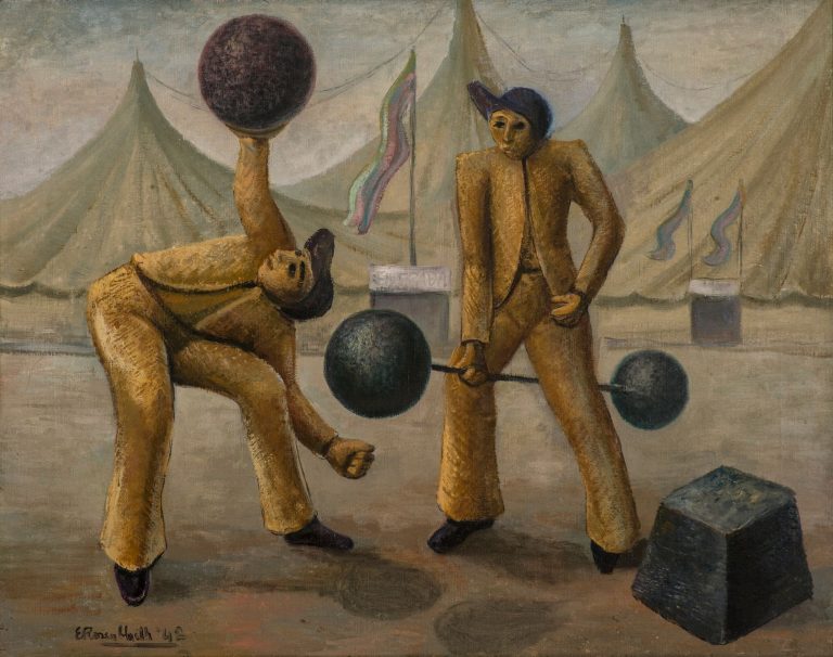 Cirqueros, obra de Emilio Rosenblueth (1942)