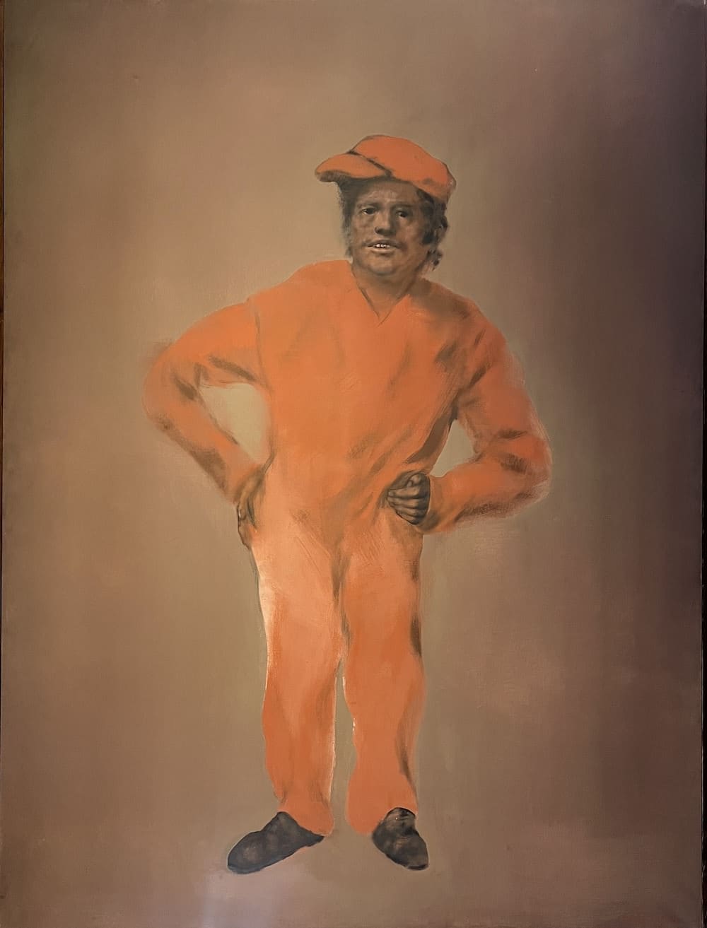 El patín, obra de Rafael Coronel (1973)
