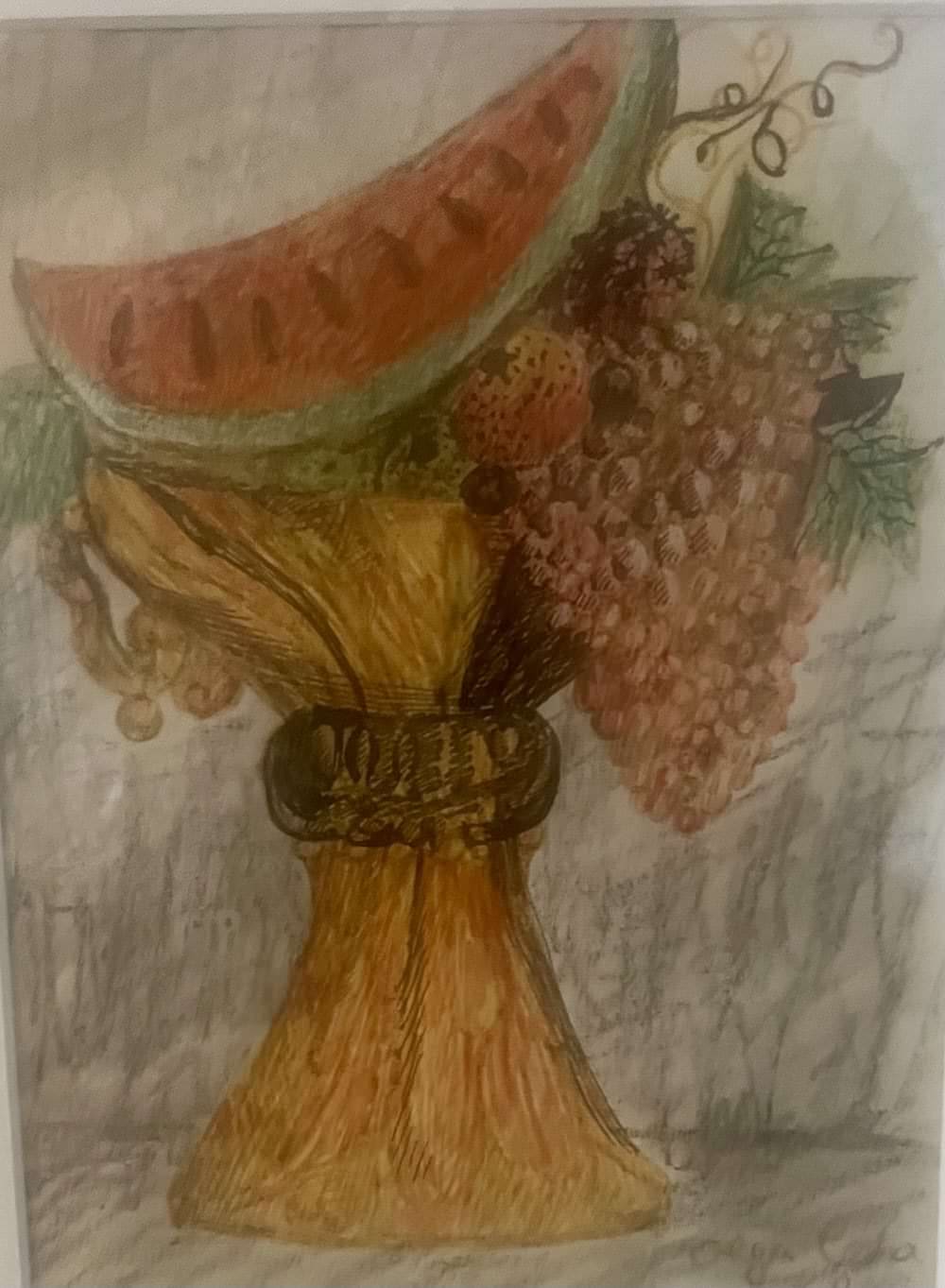 Frutero No.1, obra de Olga Costa (1968)