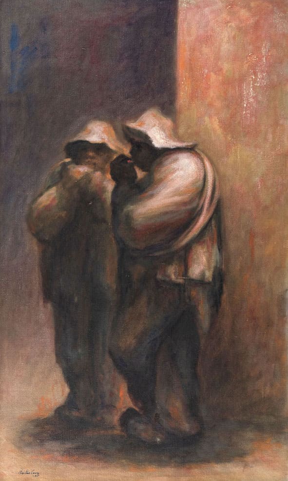 Cargadores, obra de Héctor Cruz (1933)