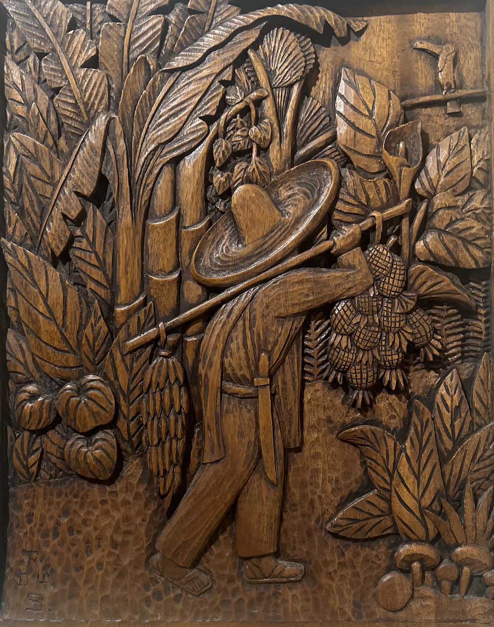 Recolectando la Fruta, obra de Roberto de la Selva (s.f.)