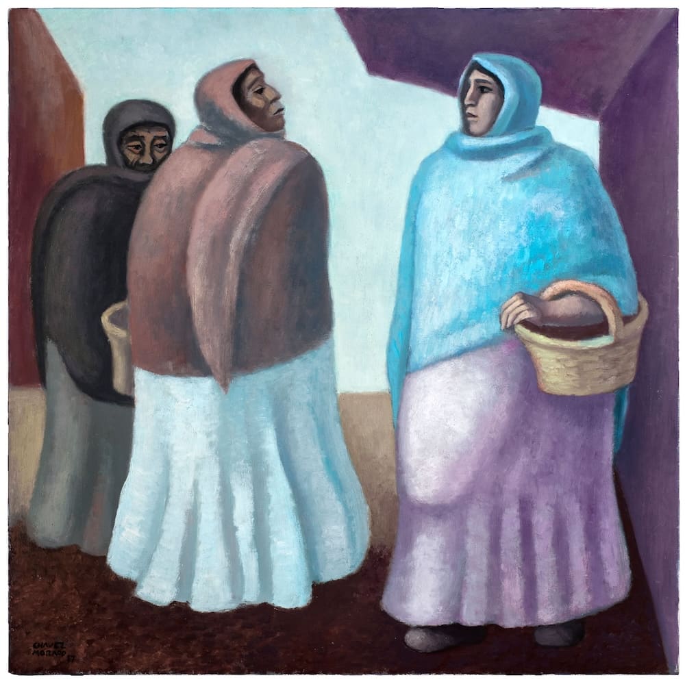 Diálogo, obra de José Chávez Morado (1987)