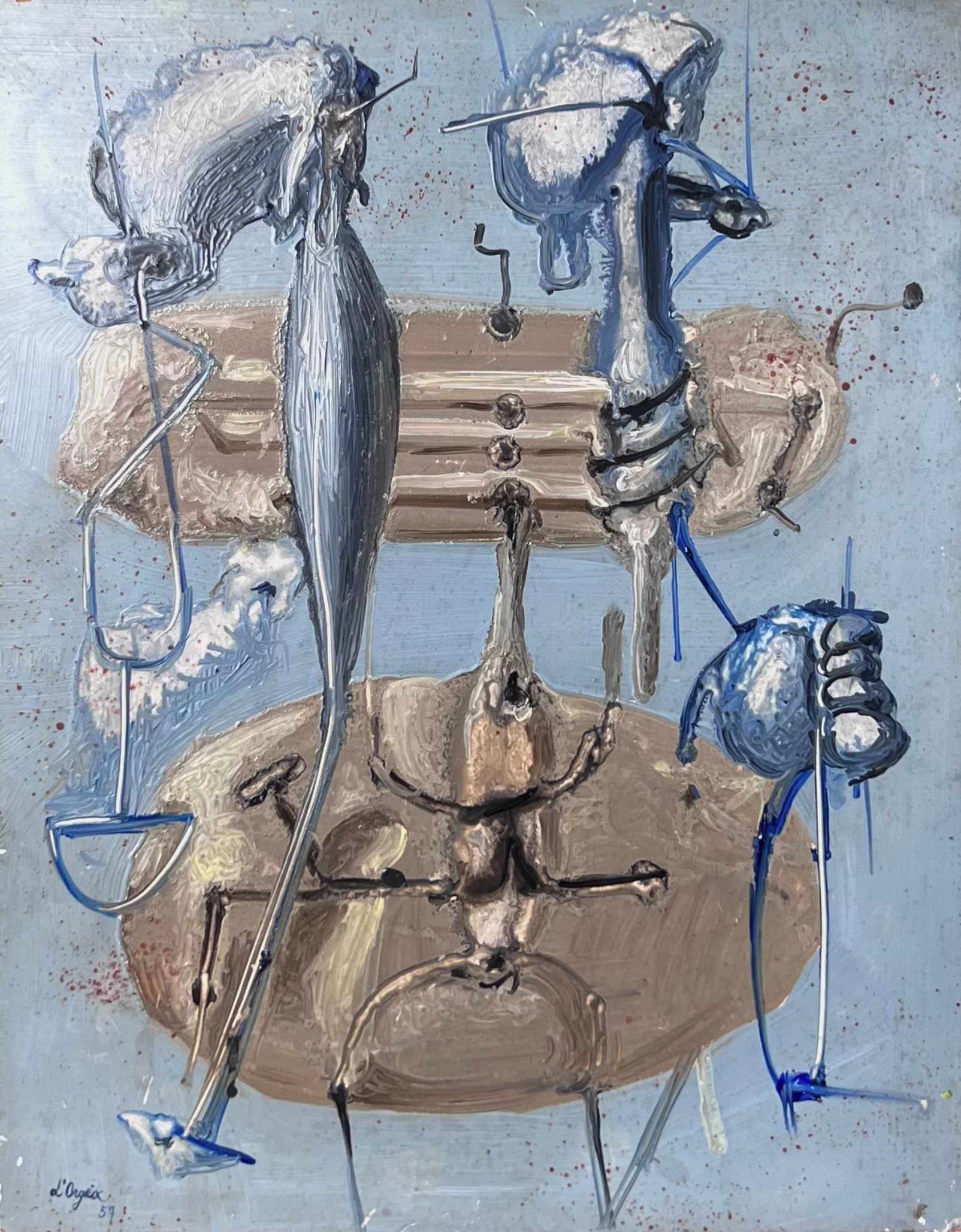 Sin título, obra de Christian D'orgeix (1957)