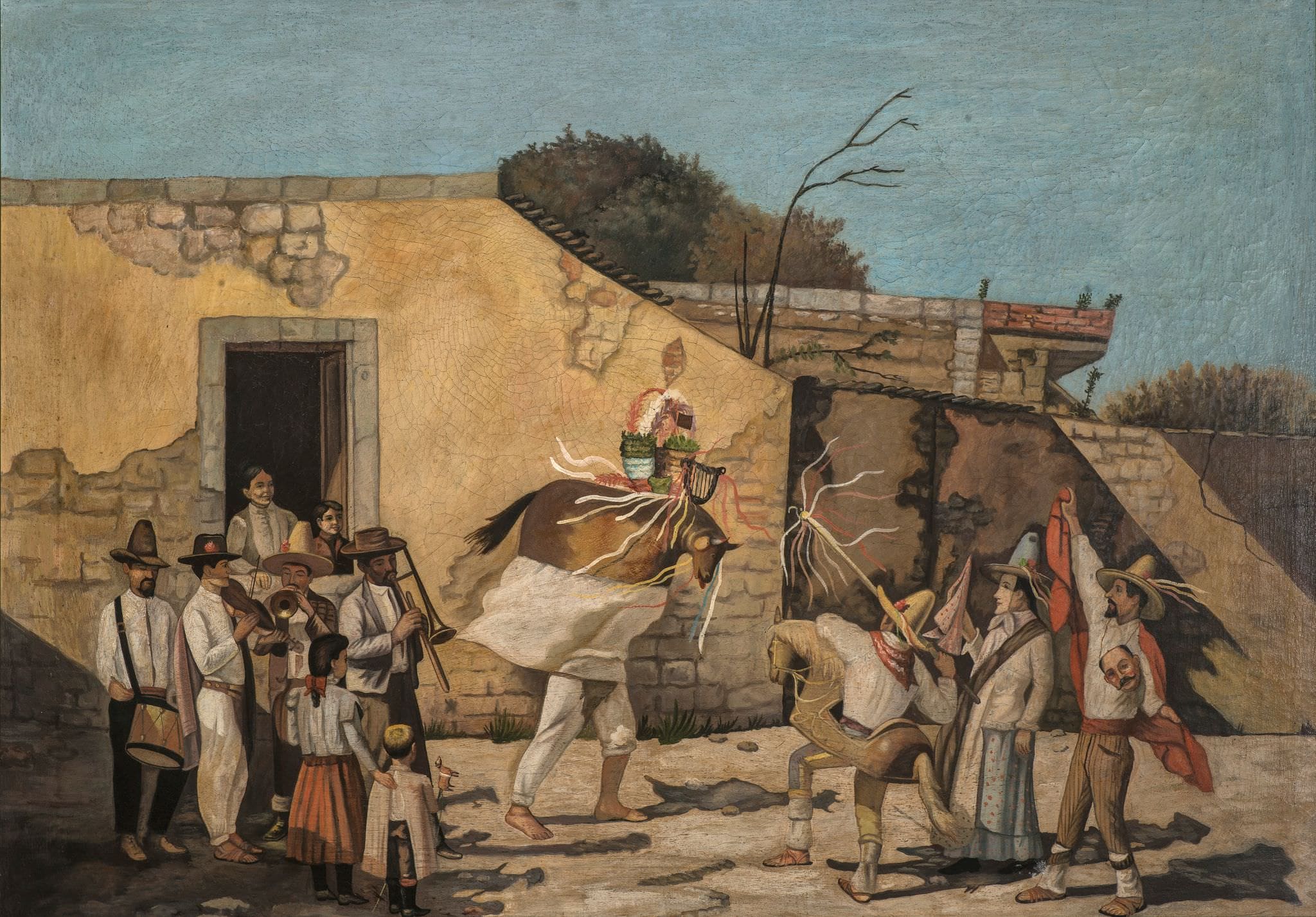 El Carnaval de Morelia, obra de José María Jara (1899)