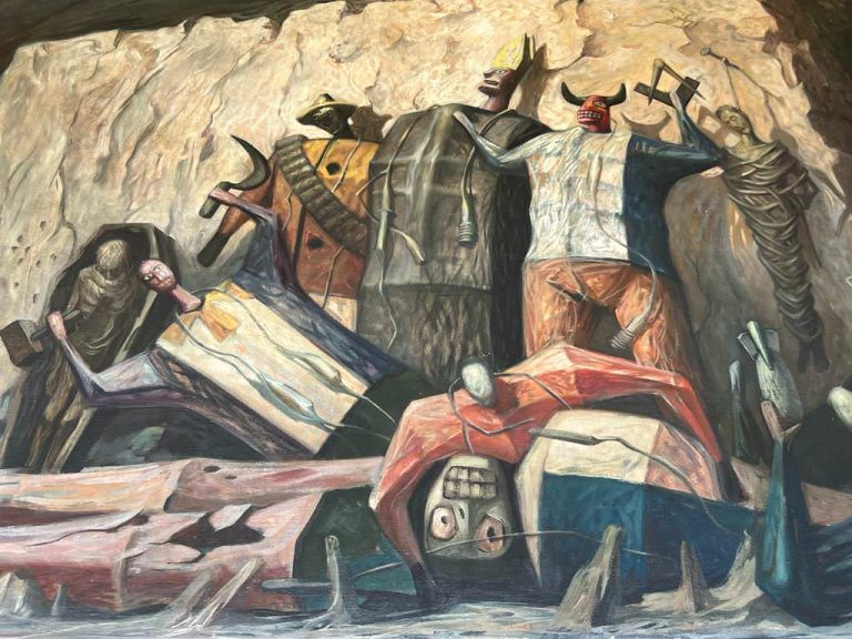 El Paredón de Judas, obra de González Camarena (1952)