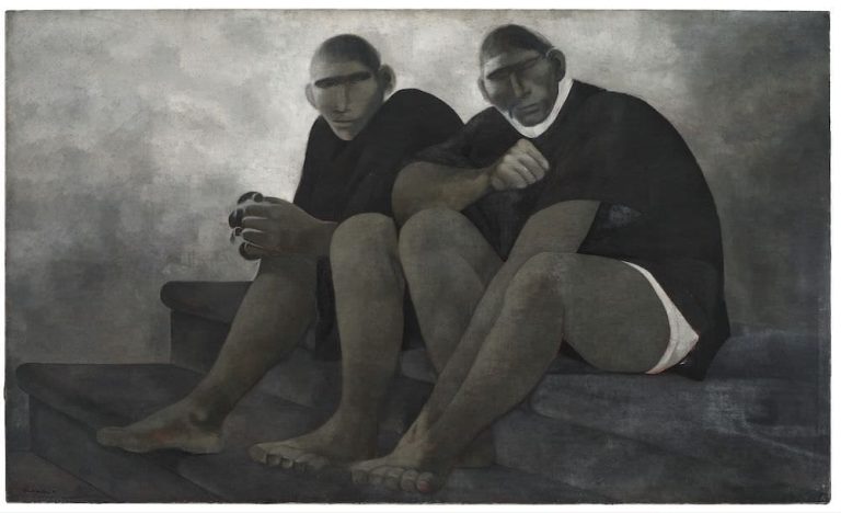 El descanso, obra de Ricardo Martínez (1957)