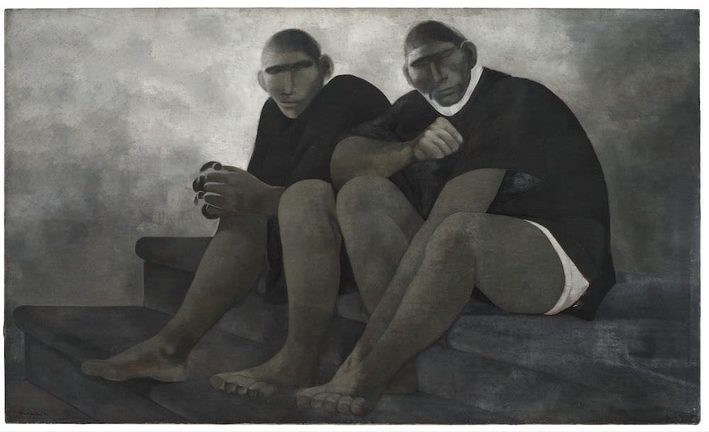 El descanso, obra de Ricardo Martínez (1957)