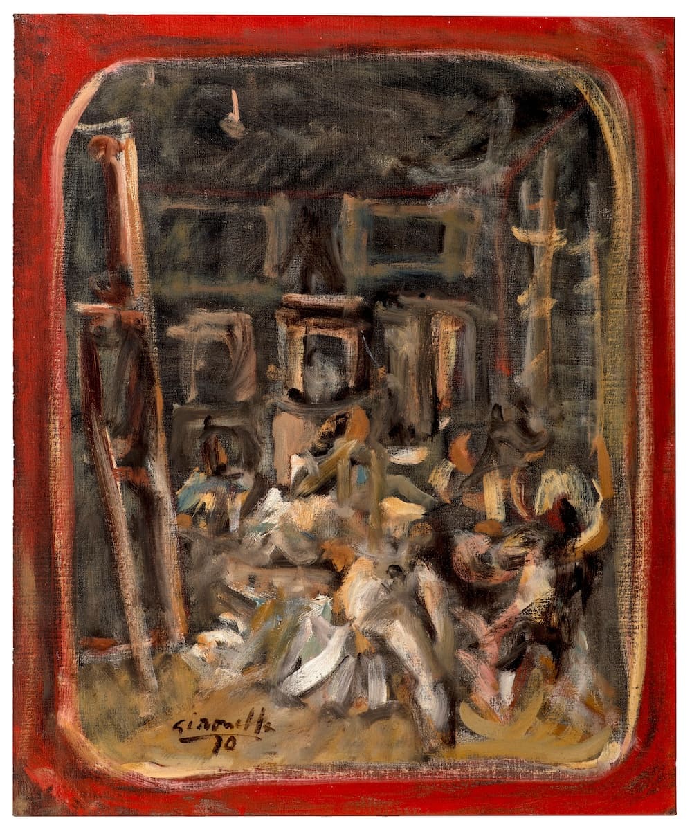 El infierno de las Meninas, obra de Alberto Gironella (1970)