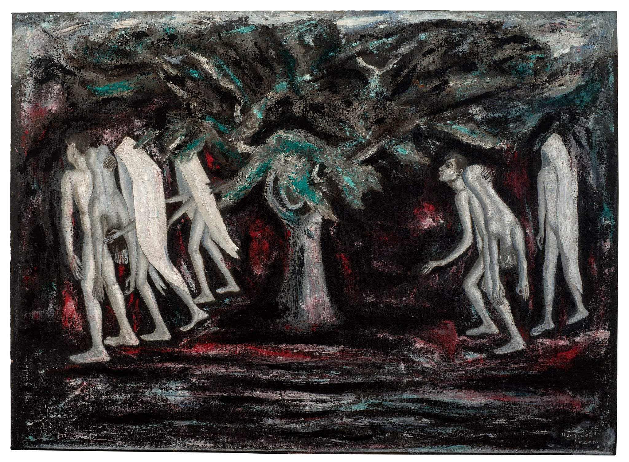 El retorno de la muerte, obra de Manuel Rodríguez Lozano (1943)