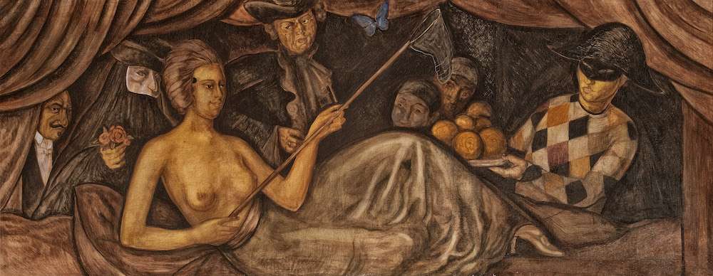 Bar Papillón, obra de Roberto Montenegro / Federico Cantú (1934)