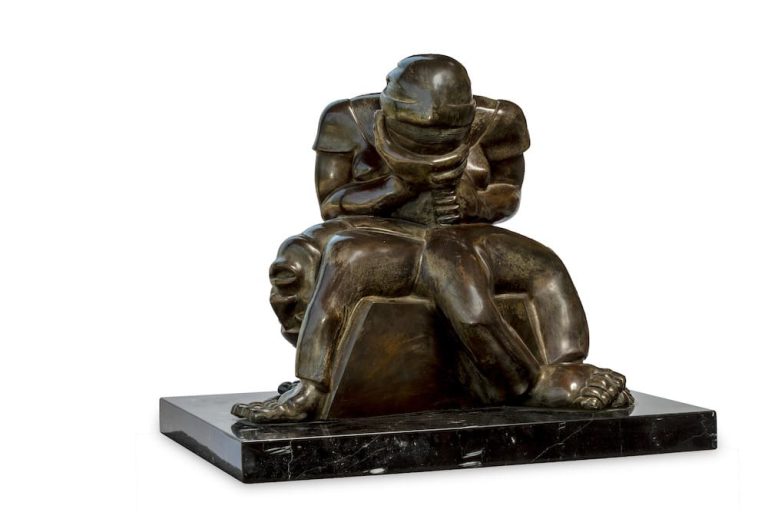 Campesino Sacrificado, obra de Francisco Arturo Marín (1954)