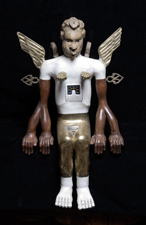 Reloj, obra de Pedro Friedeberg (s.f.)