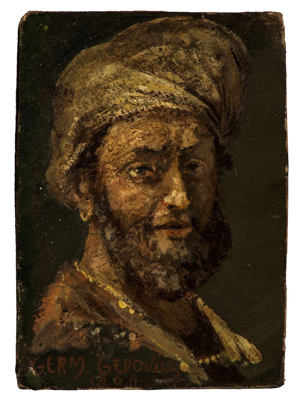 Árabe, obra de Germán Gedovius (1904)