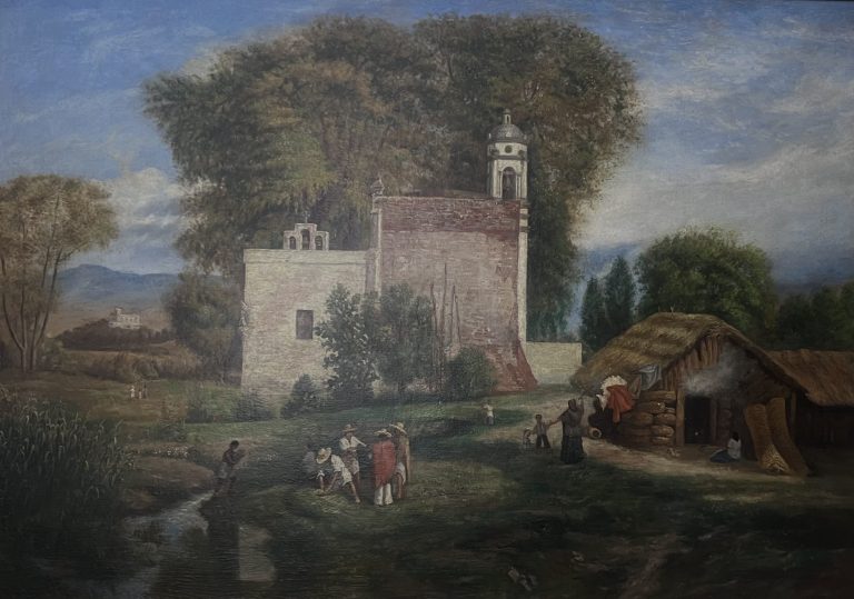 San Cristóbal Romita, obra de Luis Coto (1860)