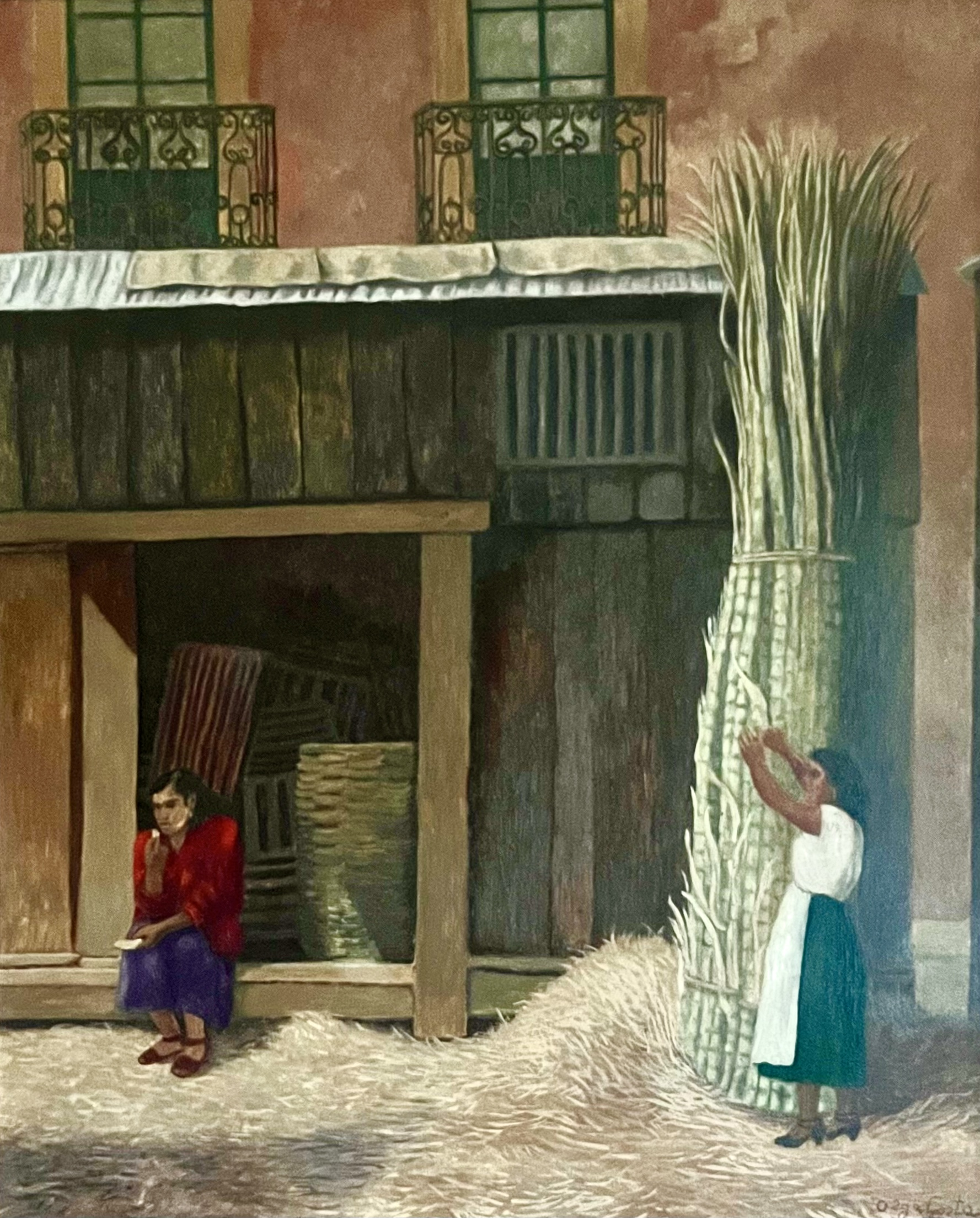 Sin título, obra de Olga Costa (1953)