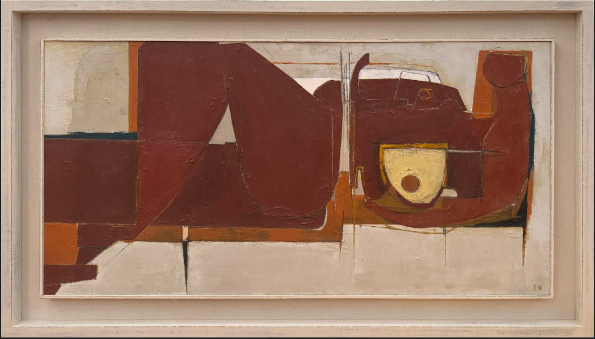 Reclining Nude in Oxide, obra de Elizabeth Neville (S.f)