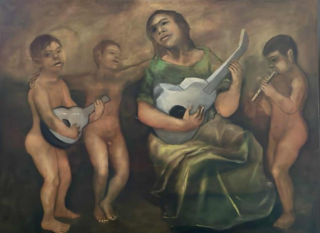 La Música, obra de Nefero (1975)