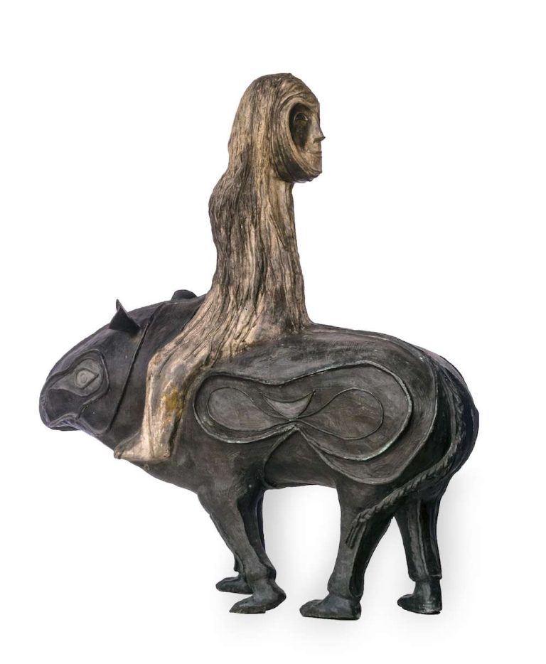 Godiva de la selva, obra de Leonora Carrington (1995)