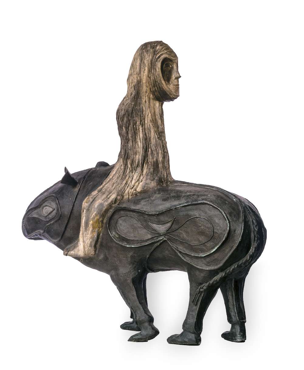 Godiva de la selva, obra de Leonora Carrington (1995)