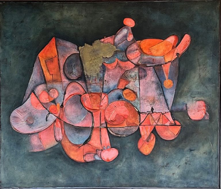 Límite de un espacio, obra de Manuel Felguérez (1990)