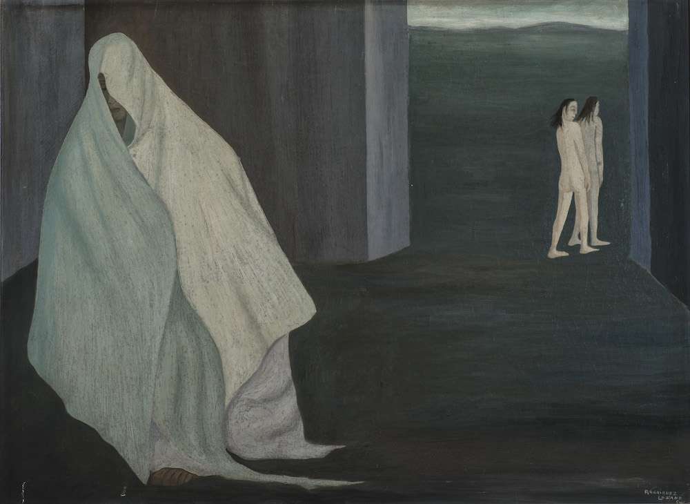 El alcatraz, obra de Manuel Rodríguez Lozano (1941)